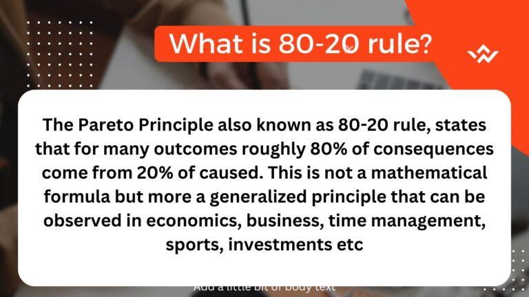 What is 80-20 Rule or Pareto Principle: 15 FAQs