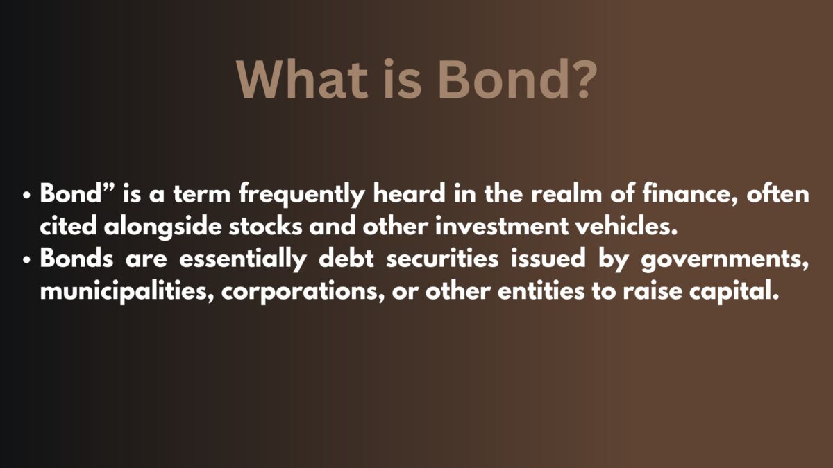 What is Bond